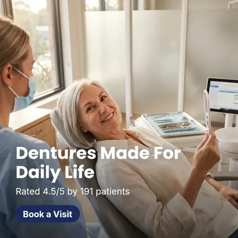 Invisalign ad example generated by ClinAds