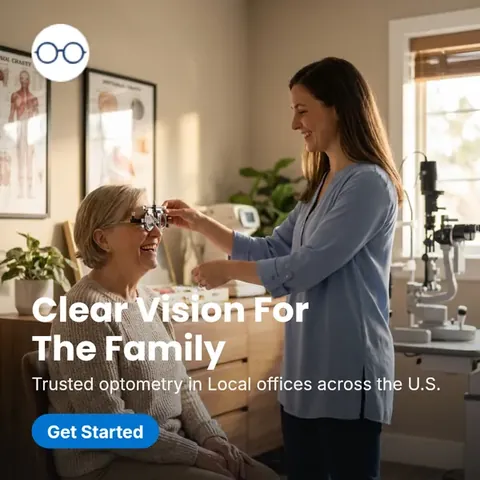 LASIK ad example generated by ClinAds